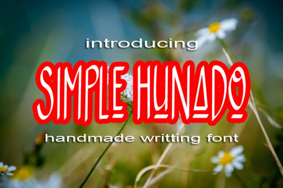 Simple Hunado Script & Handwritten Font By AA studio