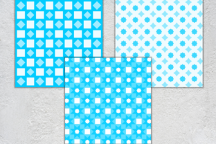 Sky Blue Digital Paper Seamless Graphic by SummerEllenDesigns ...