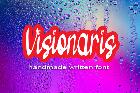 Visionaris Script & Handwritten Font By AA studio