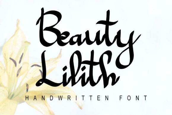 Beauty Lilith Script & Handwritten Font By Ansart