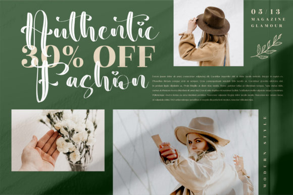 Beauty Nature Font - Preview 5