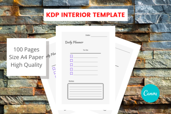 Daily Planner Canva Template