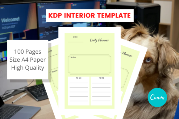Daily Planner Canva Template