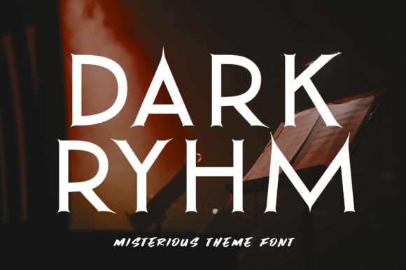 Dark Ryhm Display Font By fontherapy