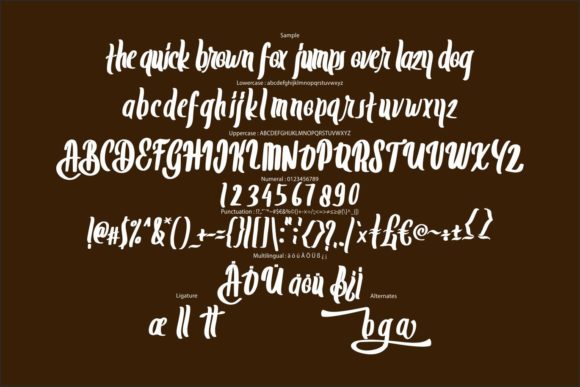 Datgabra Font - Preview 5