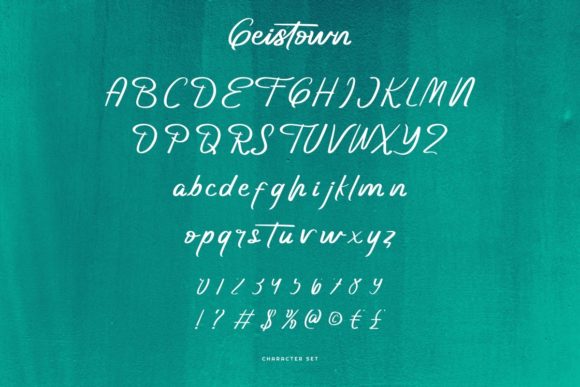 Geistown Font - Preview 3