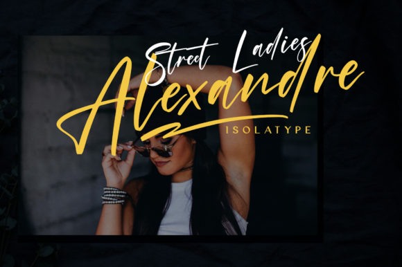 Hirarki Signature Font PNG with transparent background - Preview 1