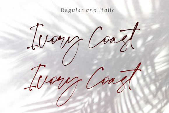 Ivory Coast Font - Preview 5