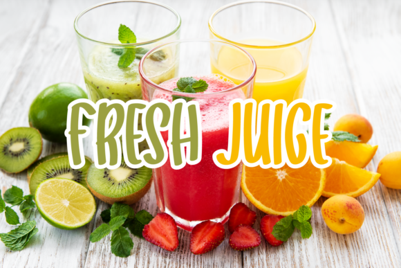 Lemonade Milk Font font preview - 3