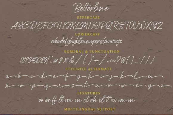 Matterlive Font font preview - 6