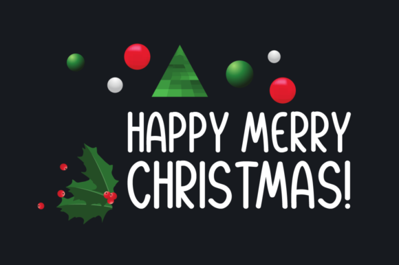 Merry with Dream Font font preview - 2