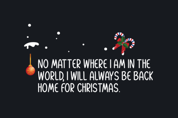 Merry with Dream Font font preview - 4