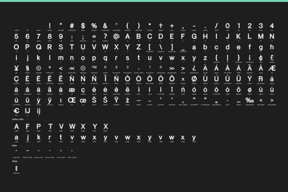 Obadiah Pro Font PNG with transparent background - Preview 3