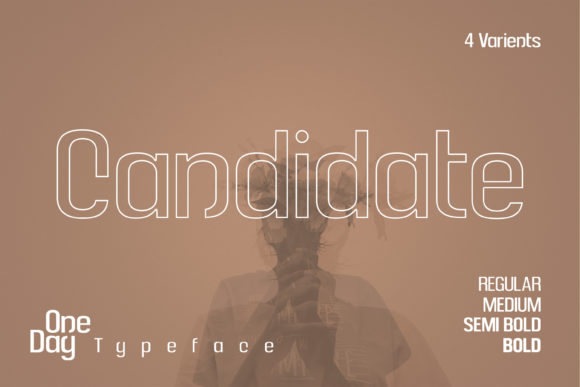 One Day Font PNG with transparent background - Preview 3