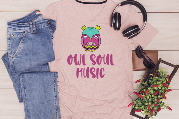 Owl Forest Font PNG with transparent background - Preview 1