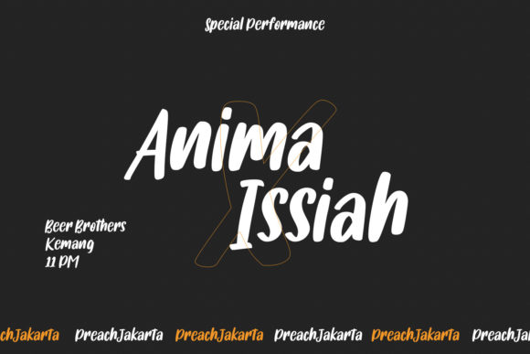 Salmonillo Font PNG with transparent background - Preview 4