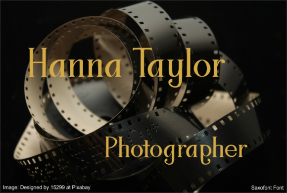 Saxofont Font PNG with transparent background - Preview 3