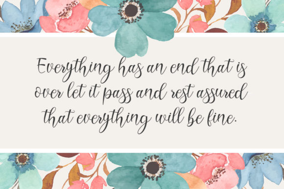 Sherlia Script Font PNG with transparent background - Preview 2