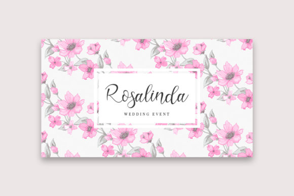 Sherlia Script Font PNG with transparent background - Preview 3