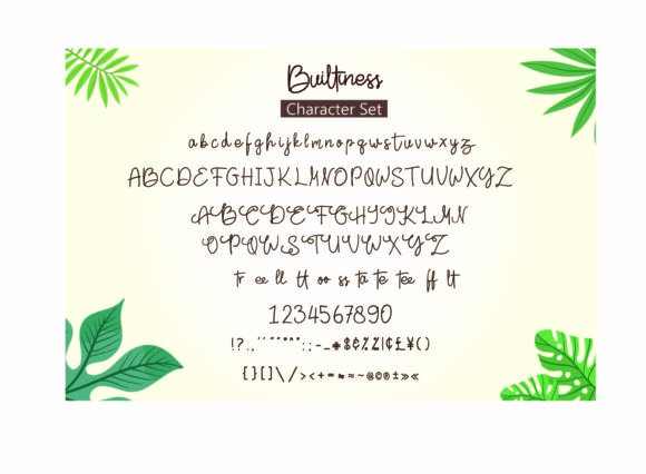 Builtiness Font - Preview 6