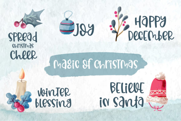 Christmas Memories Font - Preview 2