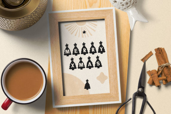 Christmas Tree Font - Preview 6