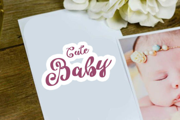 Cute Mermaid Font - Preview 2