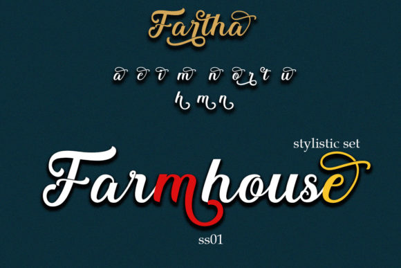Fartha Font - Preview 4