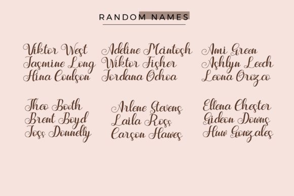 Halima Beautiful Font - Preview 4