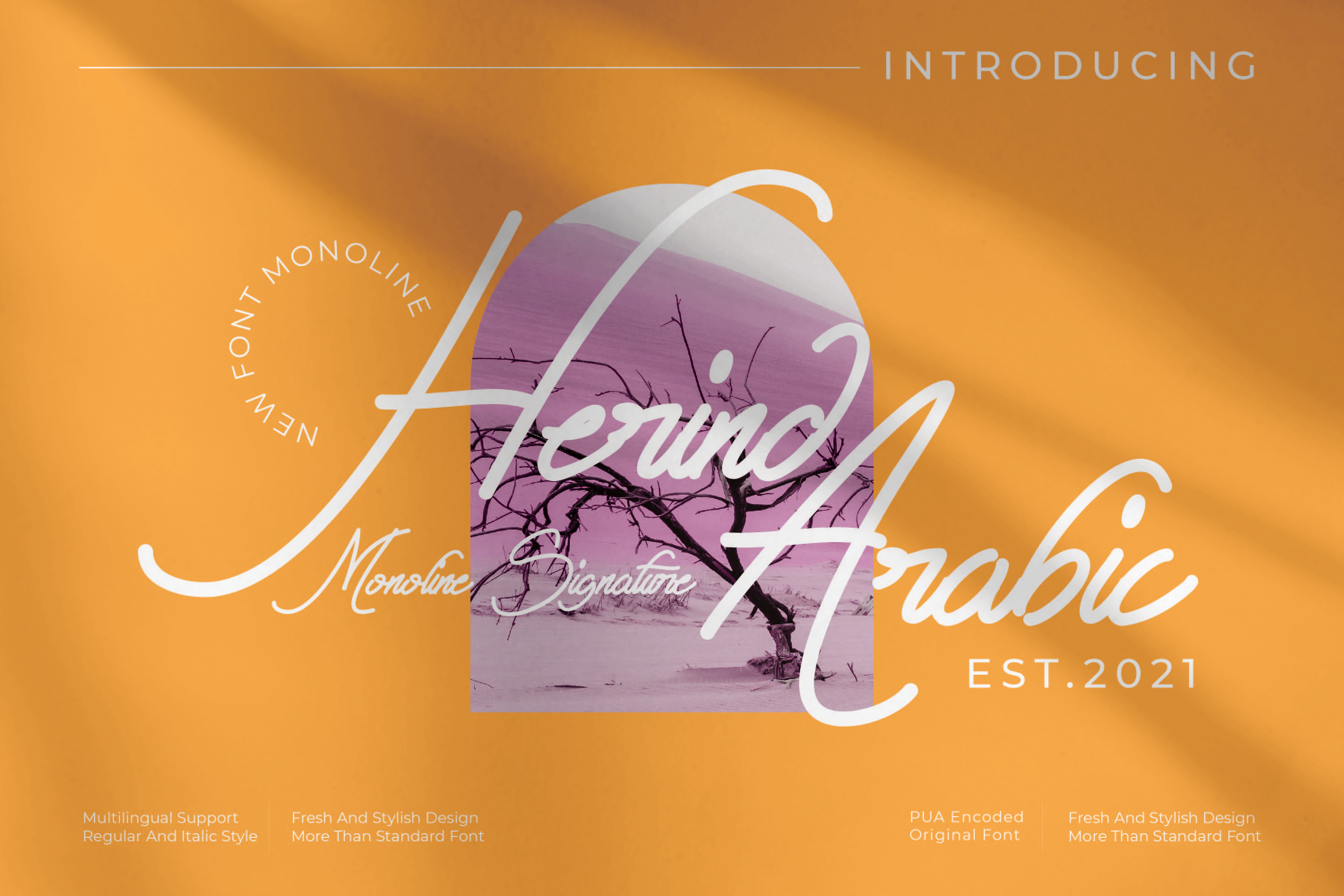 Herind Arabic Font by mahstudios · Creative Fabrica font preview