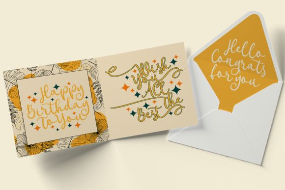 Kathlyn Script Font PNG with transparent background - Preview 5