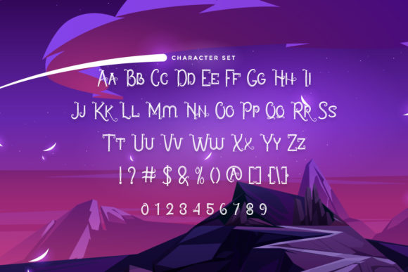 Lost Dragon Font PNG with transparent background - Preview 4