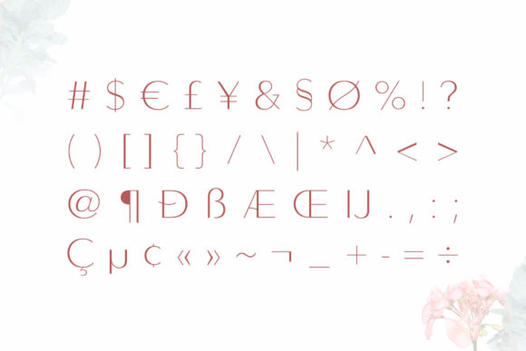 Lunates Font PNG with transparent background - Preview 2