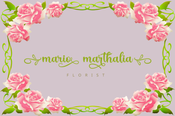 Michalina Font PNG with transparent background - Preview 4