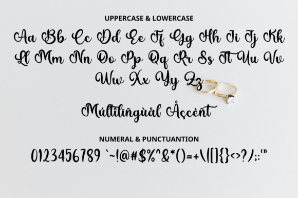 Michalina Font PNG with transparent background - Preview 6