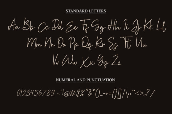 Monalisa Signature Font PNG with transparent background - Preview 4