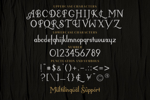 Moran Font PNG with transparent background - Preview 5
