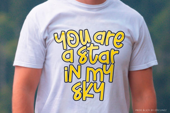 Pride and Joy Font PNG with transparent background - Preview 1