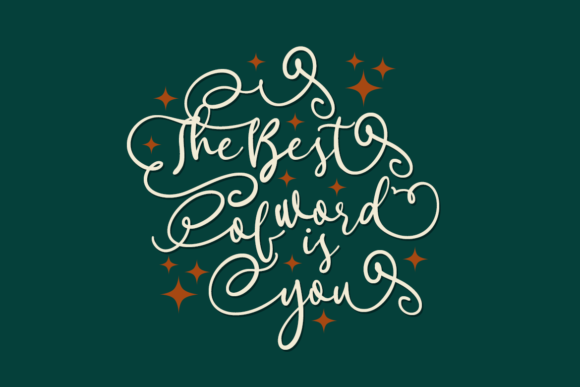 Rosemary Font PNG with transparent background - Preview 1