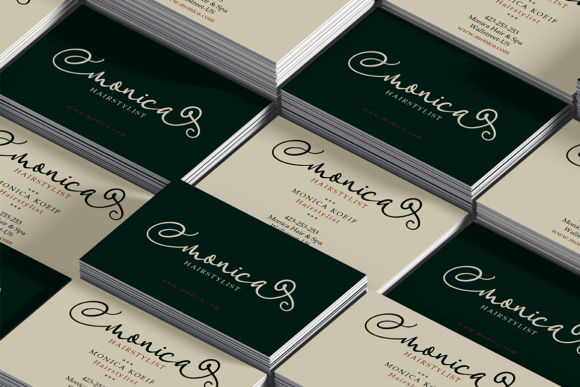 Rosemary Font PNG with transparent background - Preview 5