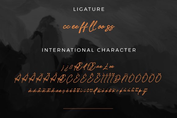 Serenade Font PNG with transparent background - Preview 4