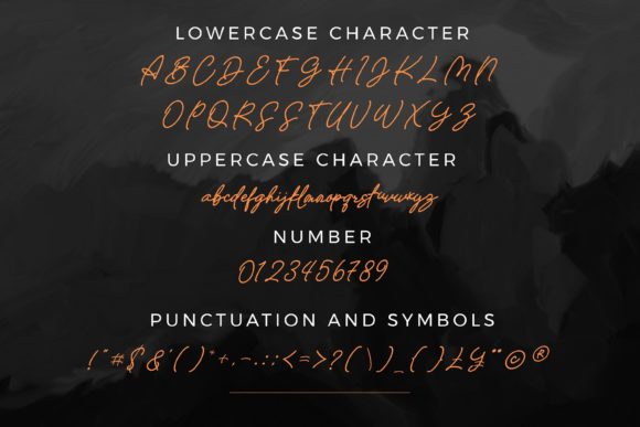 Serenade Font PNG with transparent background - Preview 5