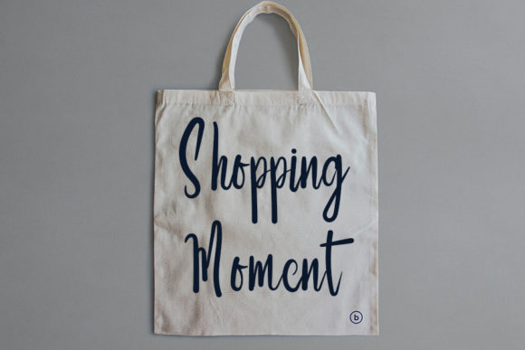 Shopping Market Font PNG with transparent background - Preview 1