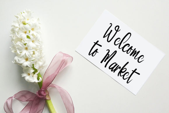 Shopping Market Font PNG with transparent background - Preview 3