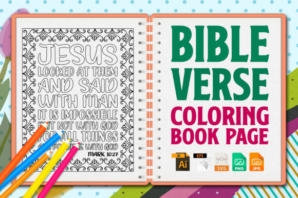 Bible Verse Coloring Pages,