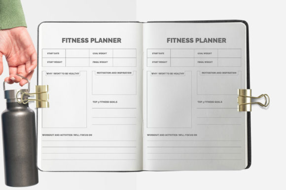Editable Fitness Planner Printable