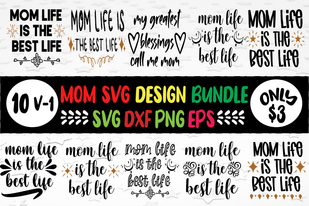 Mom SVG Bundle Graphic by thesvgfactory · Creative Fabrica