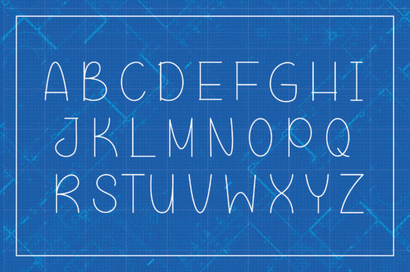 Architect Font - Preview 1
