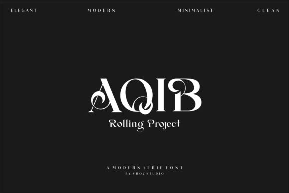 Avgaf Font - Preview 1