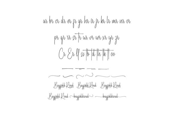 Bayfield Road Font - Preview 4